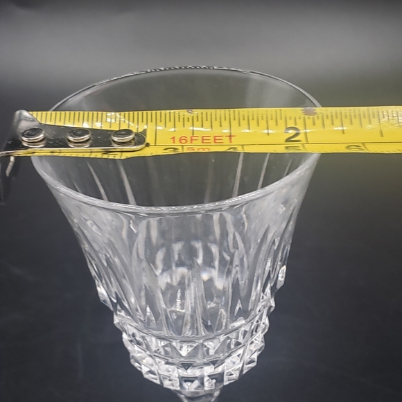 Set Of 4 Cordial Cristal d'Arques Taille - Picture 4 of 5